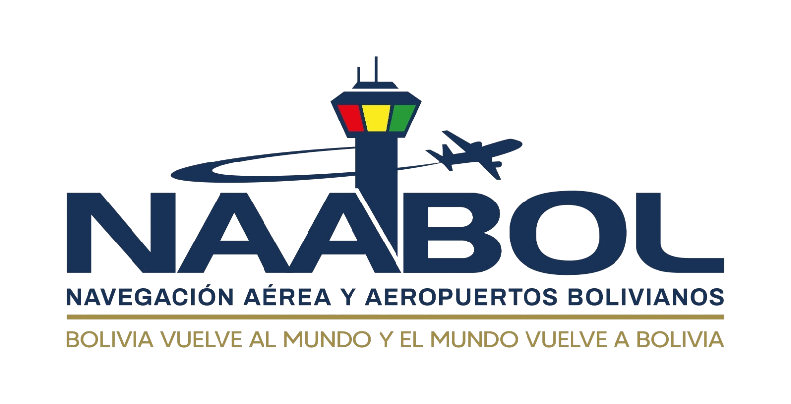 Logotipo de Navegación Aérea y Aeropuertos Bolivianos - NAABOL