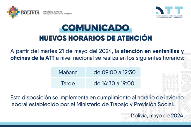 Imagen de comunicado