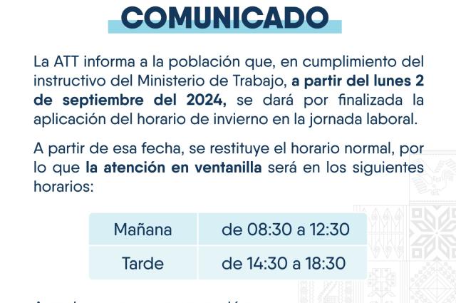 Imagen de comunicado