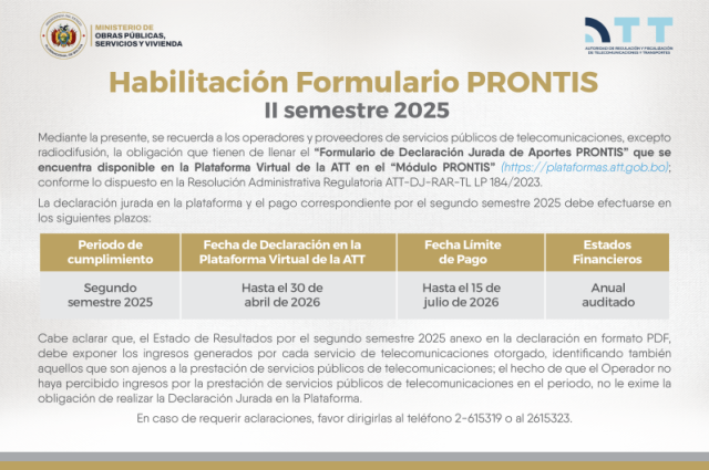 Imagen de comunicado