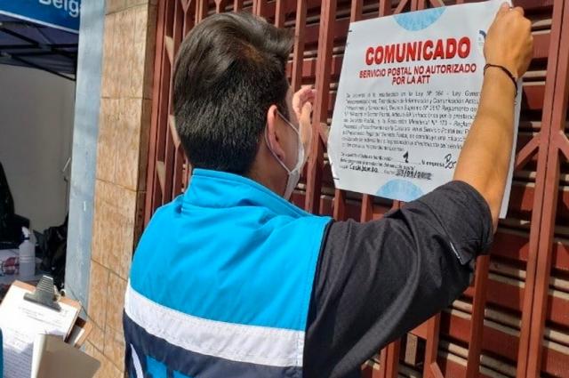 ATT ejecuta el plan operativo de control de servicio postal por fin de año