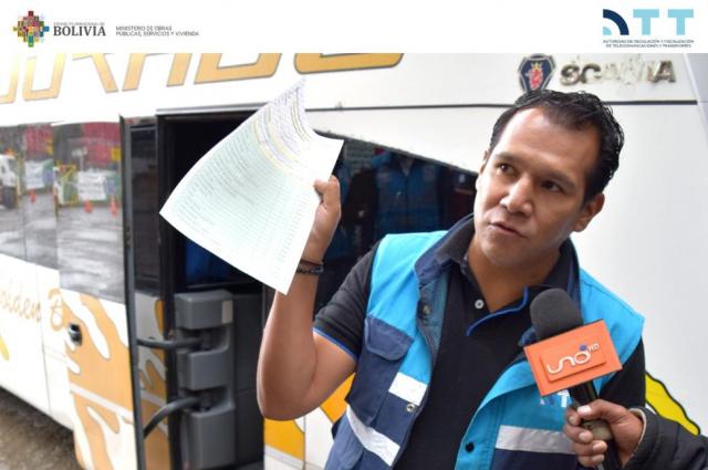ATT sancionará a operadores cuyos buses no cumplan con los controles técnicos de calidad