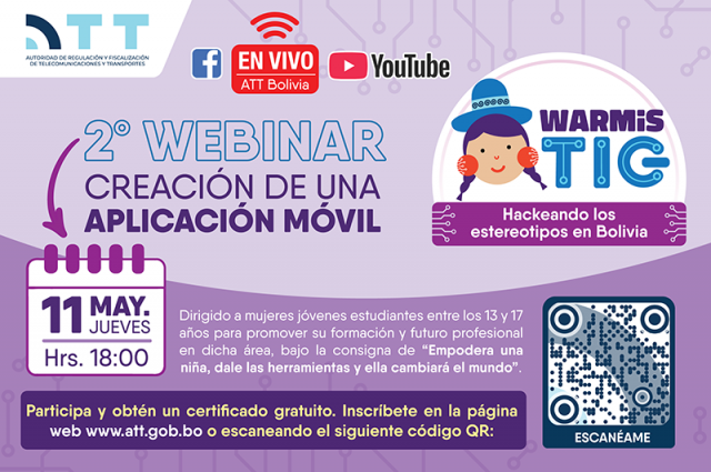 El proyecto de “LAS WARMI TIC” 2do Webinar: Creación de una Aplicación Móvil