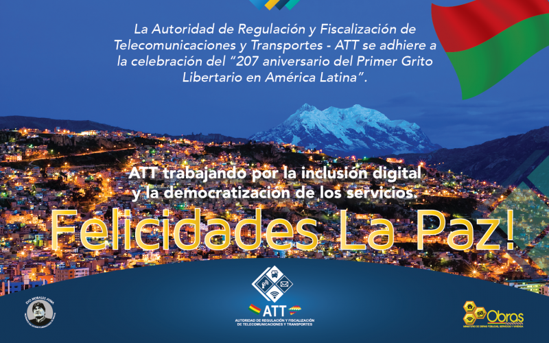 Felicidades La Paz !!