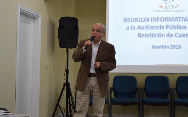 La ATT brinda un informe inicial en la Reunión Informativa Previa a la Audiencia Pública Final de Rendición de Cuentas