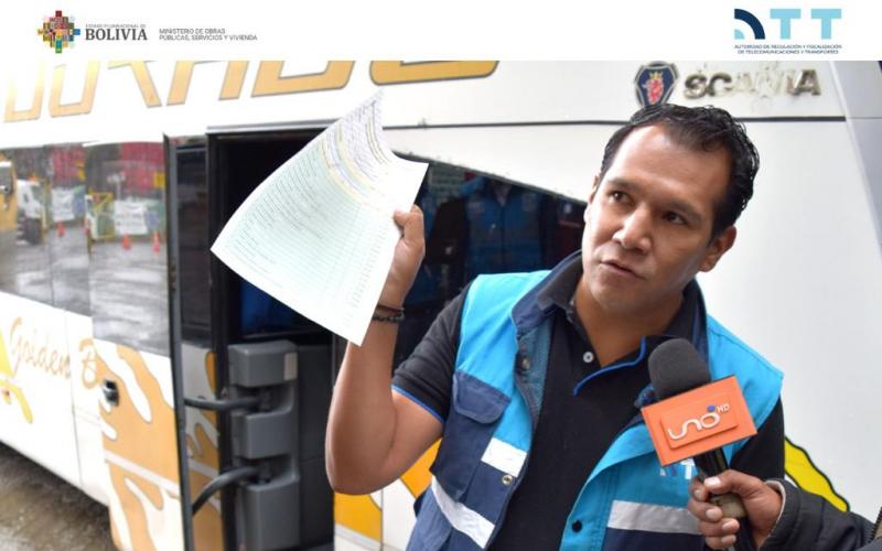 ATT sancionará a operadores cuyos buses no cumplan con los controles técnicos de calidad 