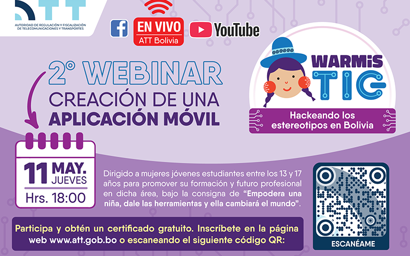 El proyecto de “LAS WARMI TIC” 2do Webinar: Creación de una Aplicación Móvil
