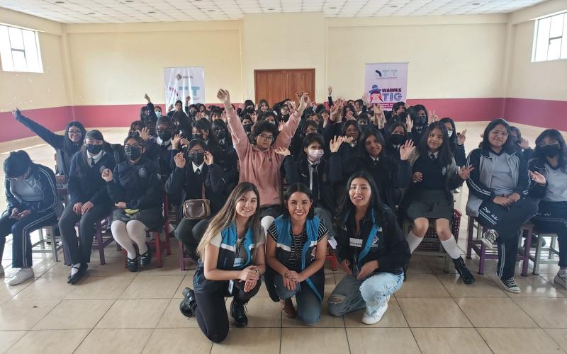 Arranca la segunda fase del proyecto “WARMIS TIC” de la ATT empoderando con tecnología a niñas y adolescentes en sus unidades educativas