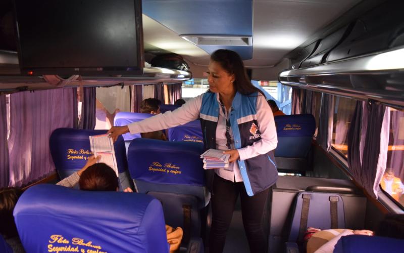 La ATT brinda su mano amiga a personas en situaciones de vulnerabilidad identificadas en el transporte terrestre