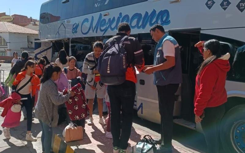 La ATT ejecuta un operativo para reforzar los controles en Sucre durante las fiestas patrias