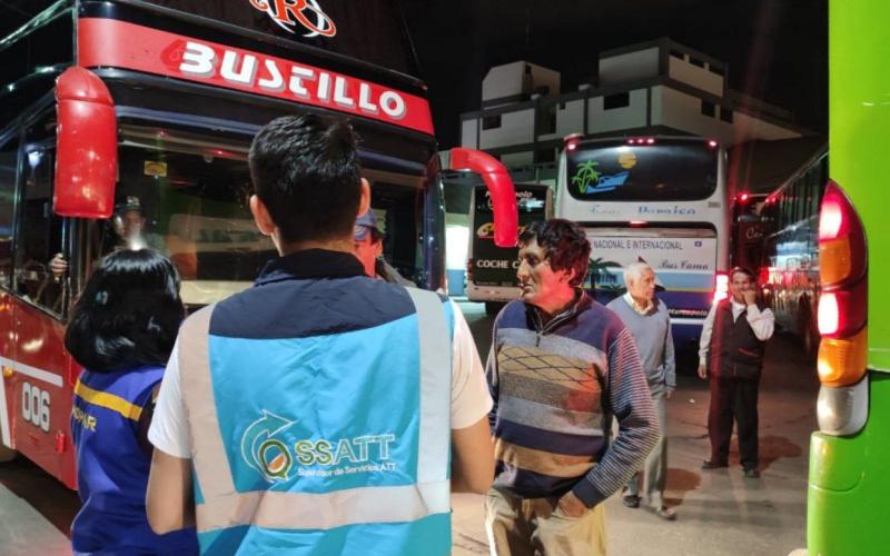 La ATT refuerza controles ante amenazas de bloqueos y garantiza cumplimiento de tarifas y horarios