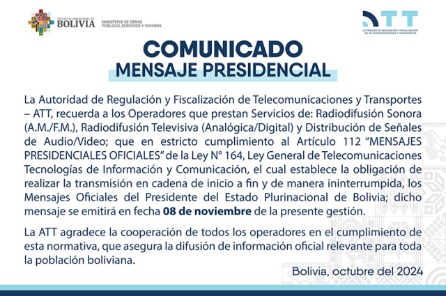 Comunicado